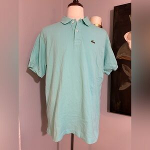 Lacoste Men's Aqua Polo Shirt